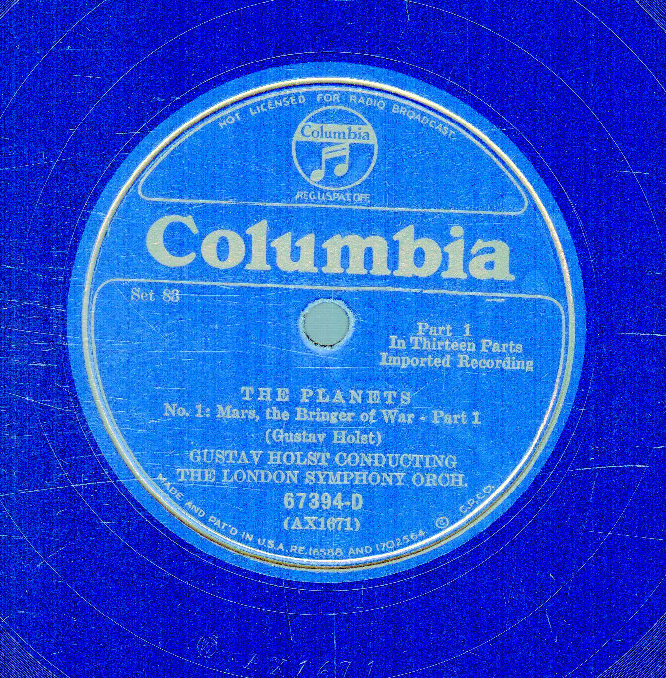 Gustav holst essay picture