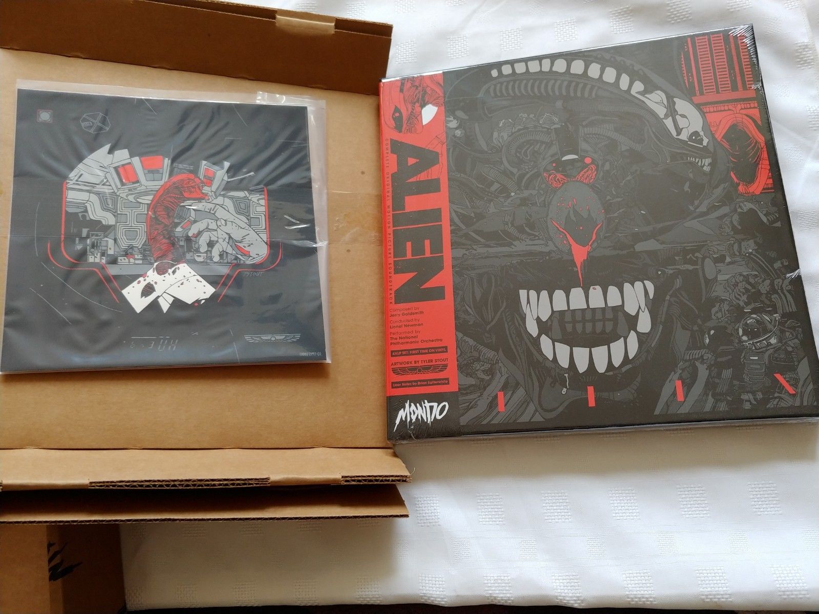 Alien – Complete Motion Picture Soundtrack 4XLP – Mondo