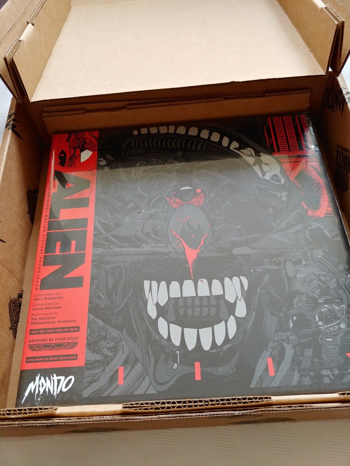 Alien – Complete Motion Picture Soundtrack 4XLP – Mondo
