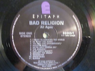米LP Bad Religion All Ages 864431 Epitaph /00260 Roots Vinyl Guide