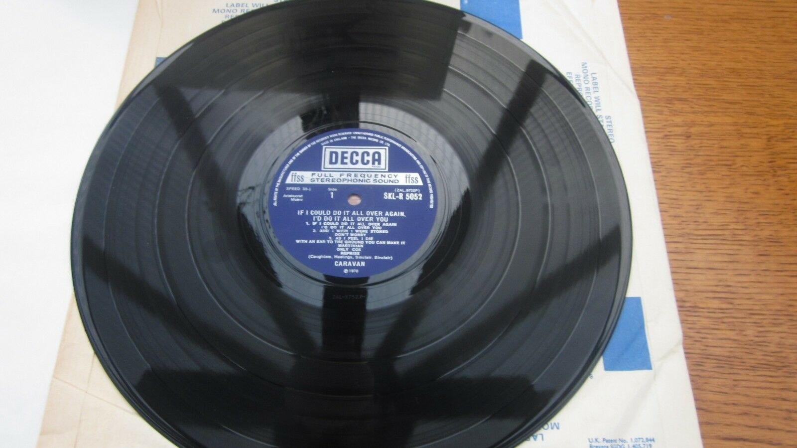 ☆新作入荷☆新品 CARAVAN If I Could Do It UK Decca オリジナル