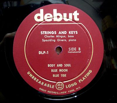 10インチ STRINGS AND KEYS / Charles Mingus Charles Mingus : Strings & Keys (10 inch LP) (LP, Vinyl