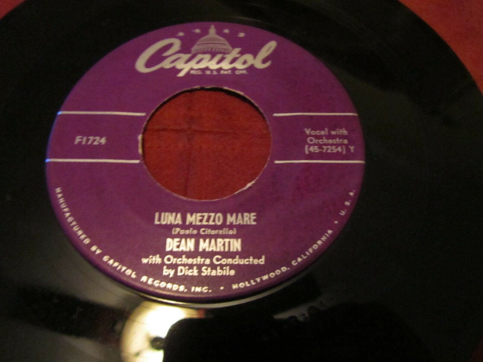 Cella Luna Mezzo Mare Dean Martin