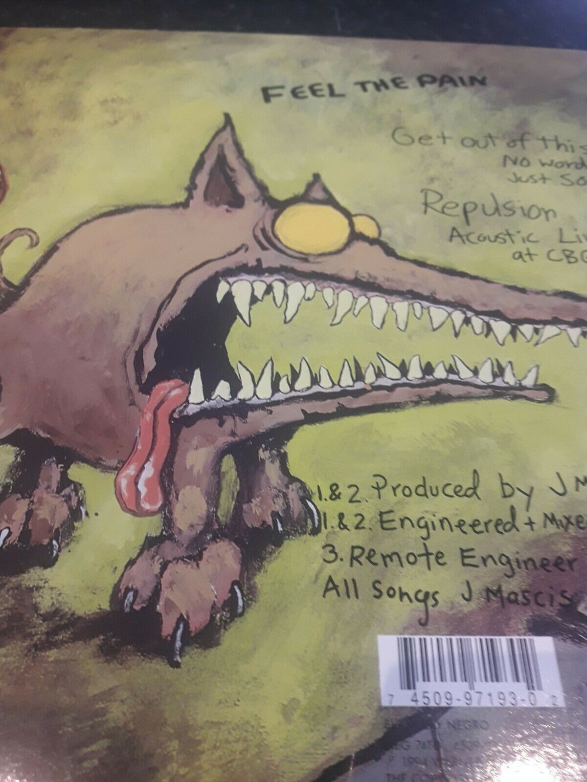 Dinosaur Jr Feel The Pain Lyrics