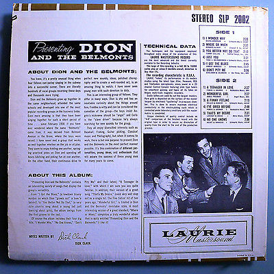 The Best Of Dion And The Belmonts Vinyl