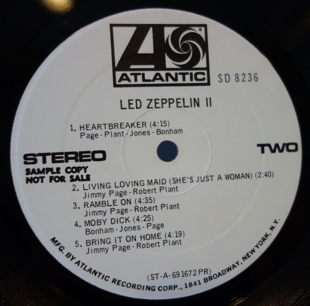 Believe the hype! Led Zeppelin II RL/RL SS Hot Mix : r/vinyl