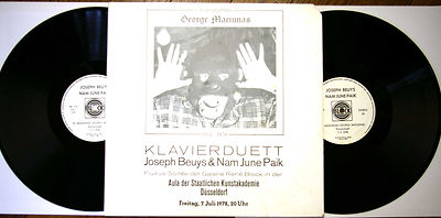 洋楽 Klavierduett Joseph Beuys Nam June Paik Joseph Beuys & Nam June Paik – In Memoriam George Maciunas