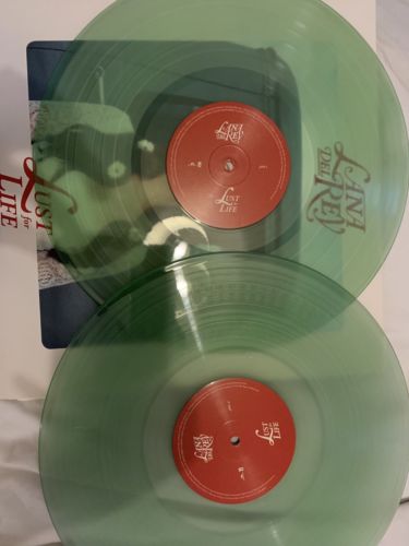 Lana Del Rey Lust for Life 2017 Coke Bottle Clear Vinyl 2 LP for sale  online