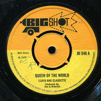 queen of the world lloyd and claudette lyrics