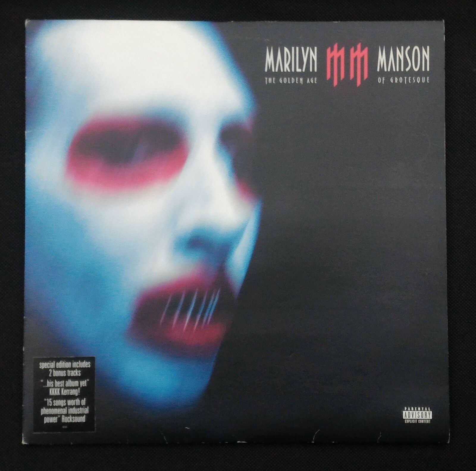 Marilyn manson the golden age of grotesque rar