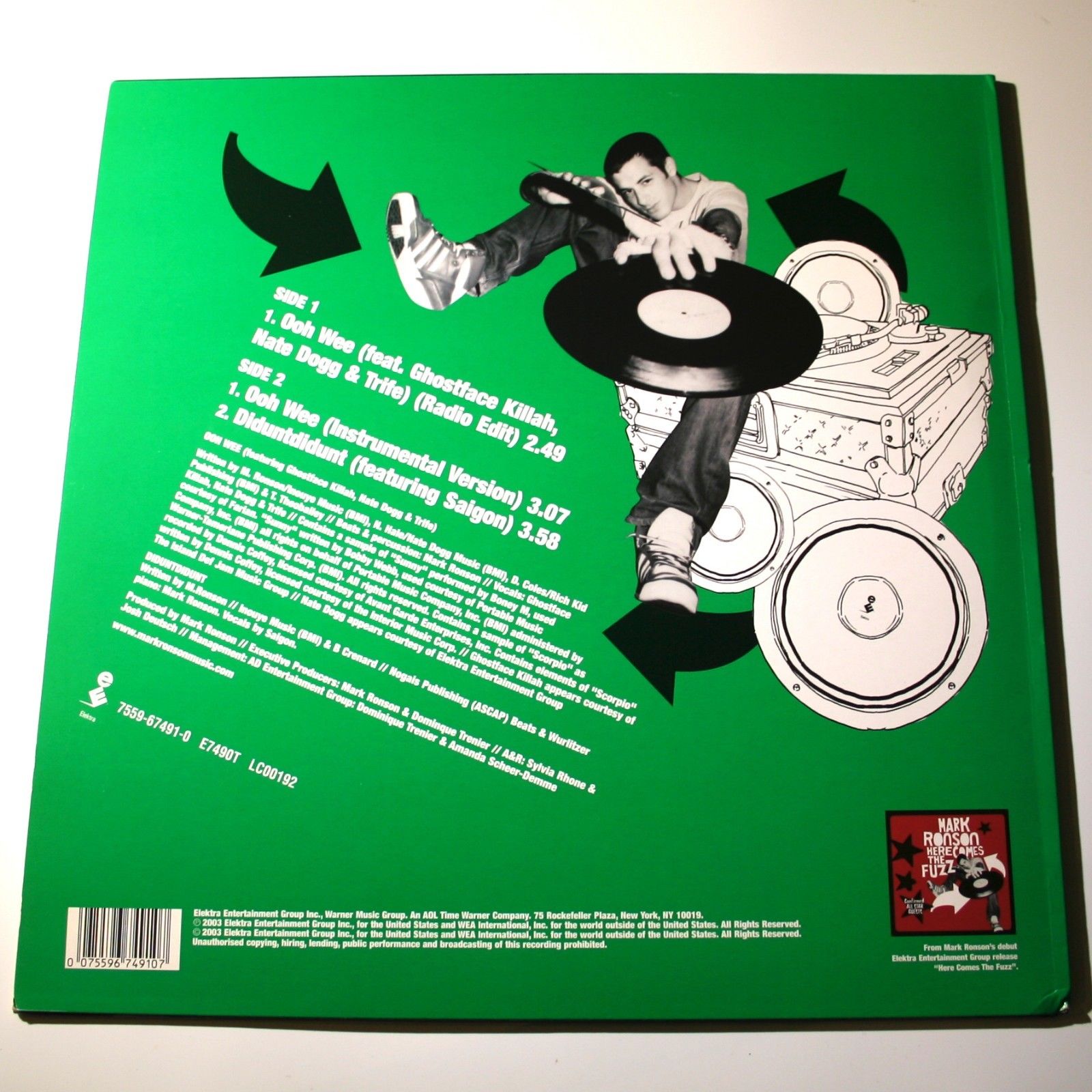 Mark Ronson – Ooh Wee – Vinyl (Red, 12