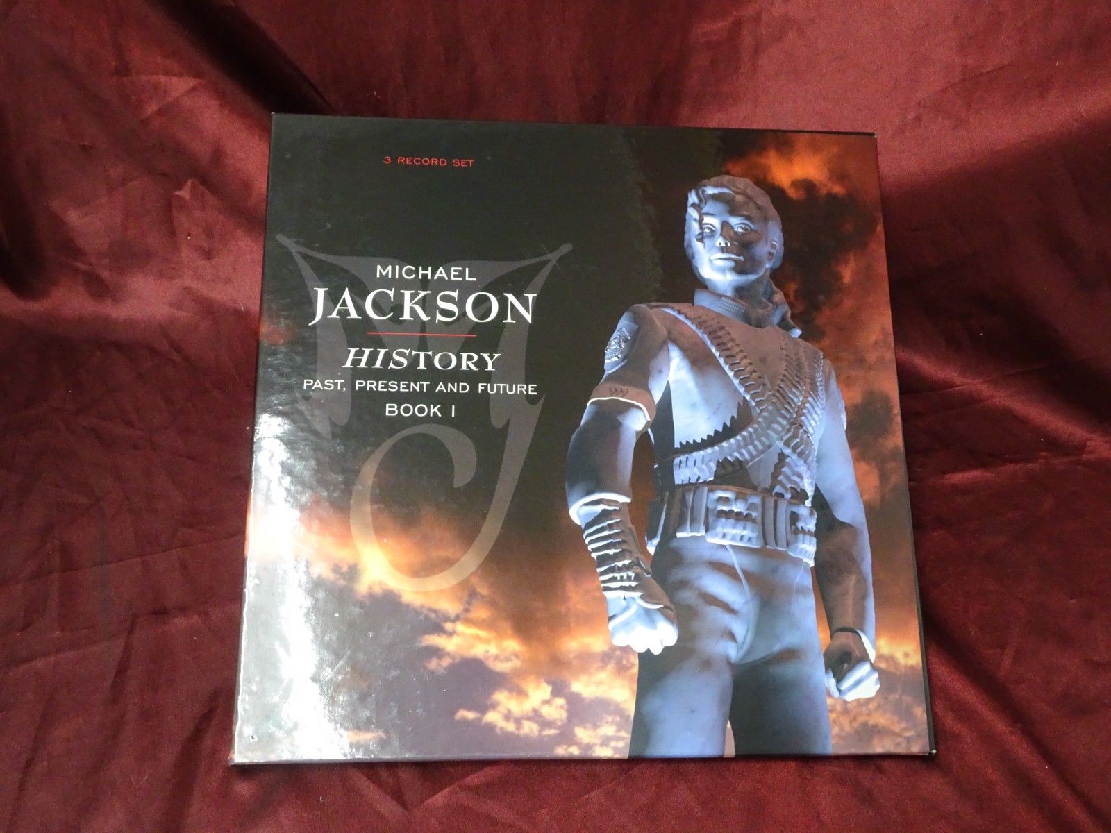 Micheal Jackson History レコードBOX3枚組