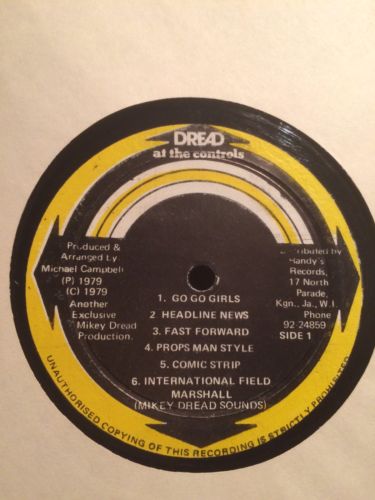 MIKEY DREAD Dub Merchant レコード LP オリジナル トレンド htckl