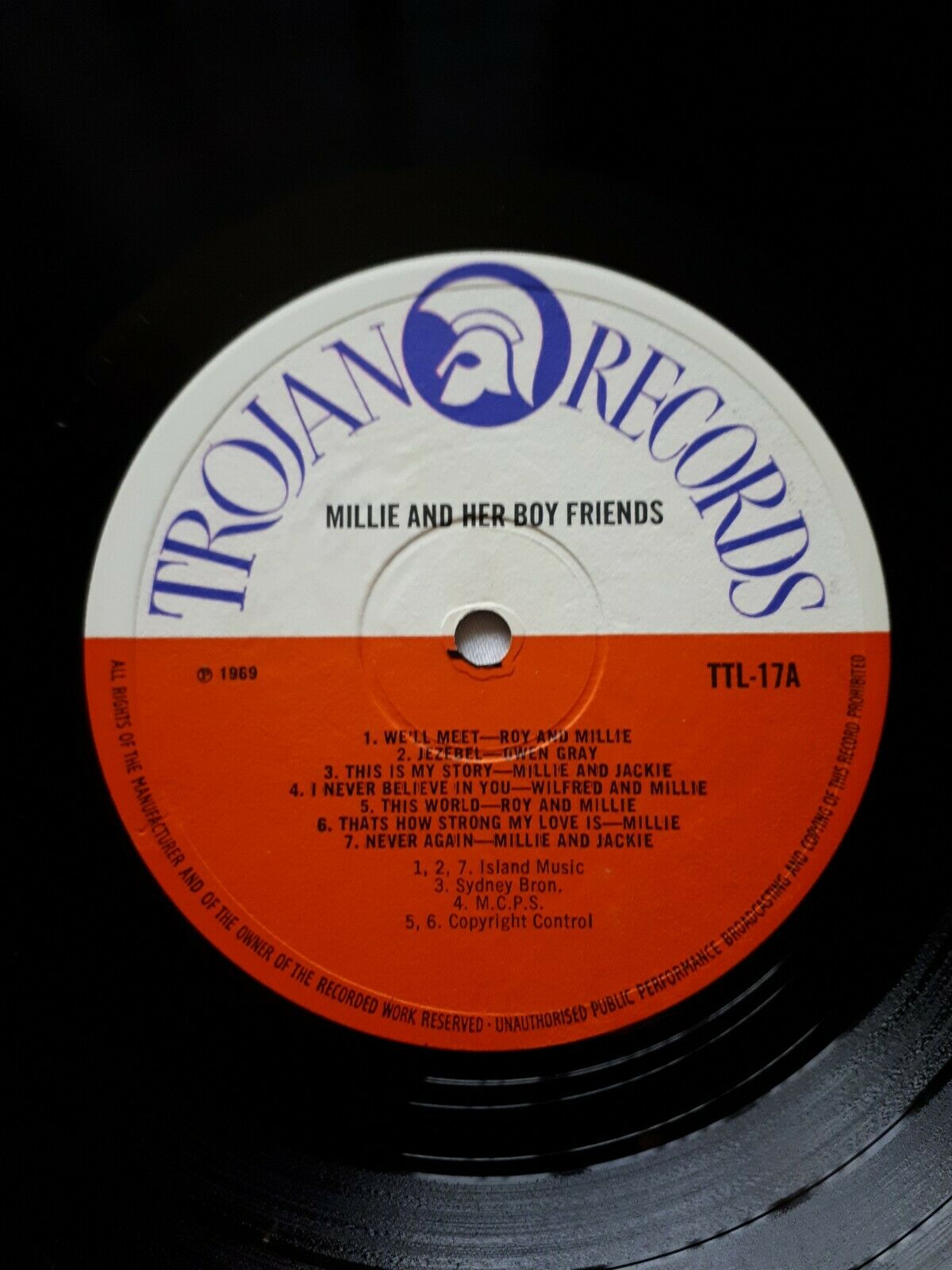 英LP Various Millie And Her Boyfriends TTL17 Trojan Records /00250 s-l400.jpg