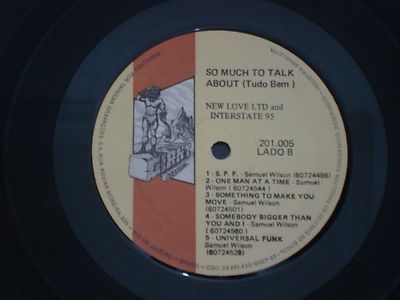 New Love Ltd And Interstate 95 レコード
