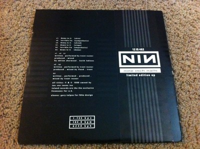 洋楽 NIN \"Down in it\" limited ed. numbered!! NIN Down in it limited ed. numbered!! 洋楽