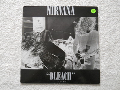 Nirvana Us Bleach Red White Marble Splattered Vinyl Blue Vinyl 7 Us Vinyl Lp Album Lp Record 689558