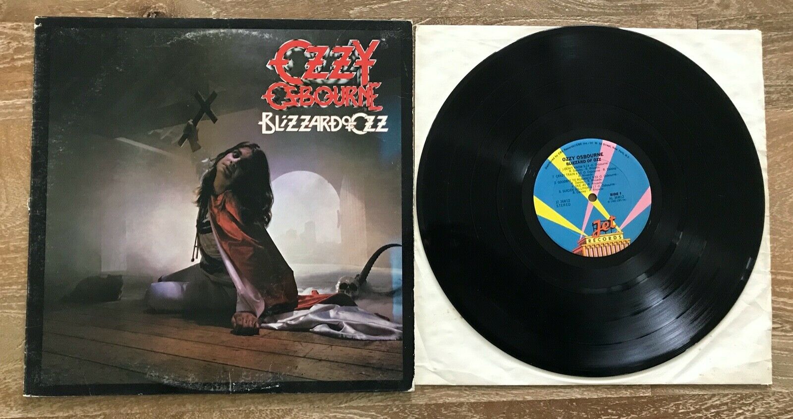 ozzy blizzard of ozz vinyl