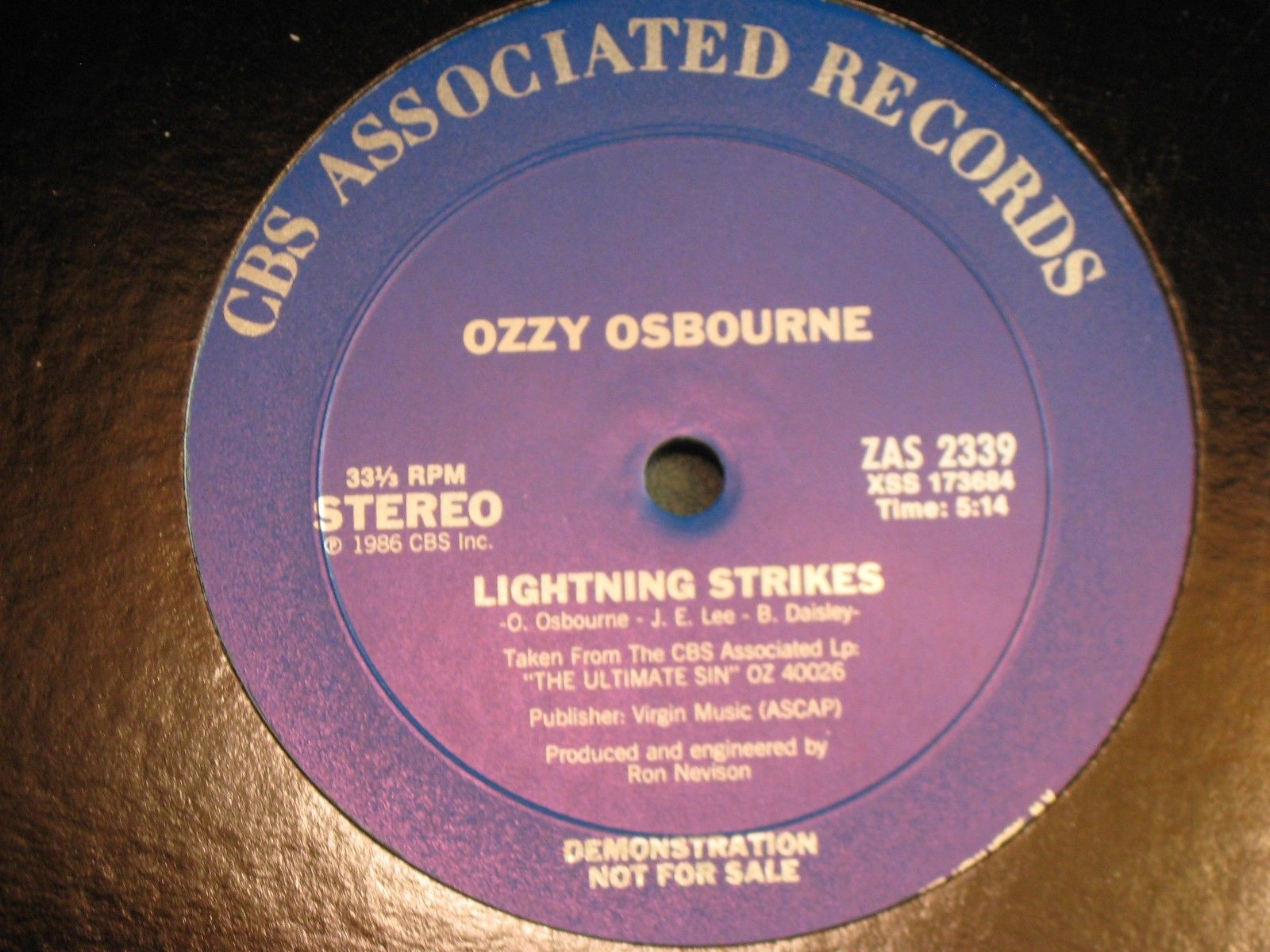 ozzy osbourne lightning strikes hq