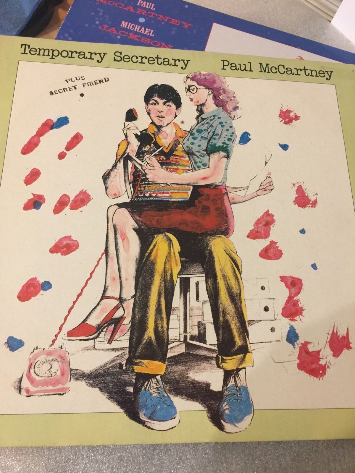 洋楽 Paul McCartney / Temporary Secretary 12\" Temporary Secretary / Secret Friend by Paul McCartney