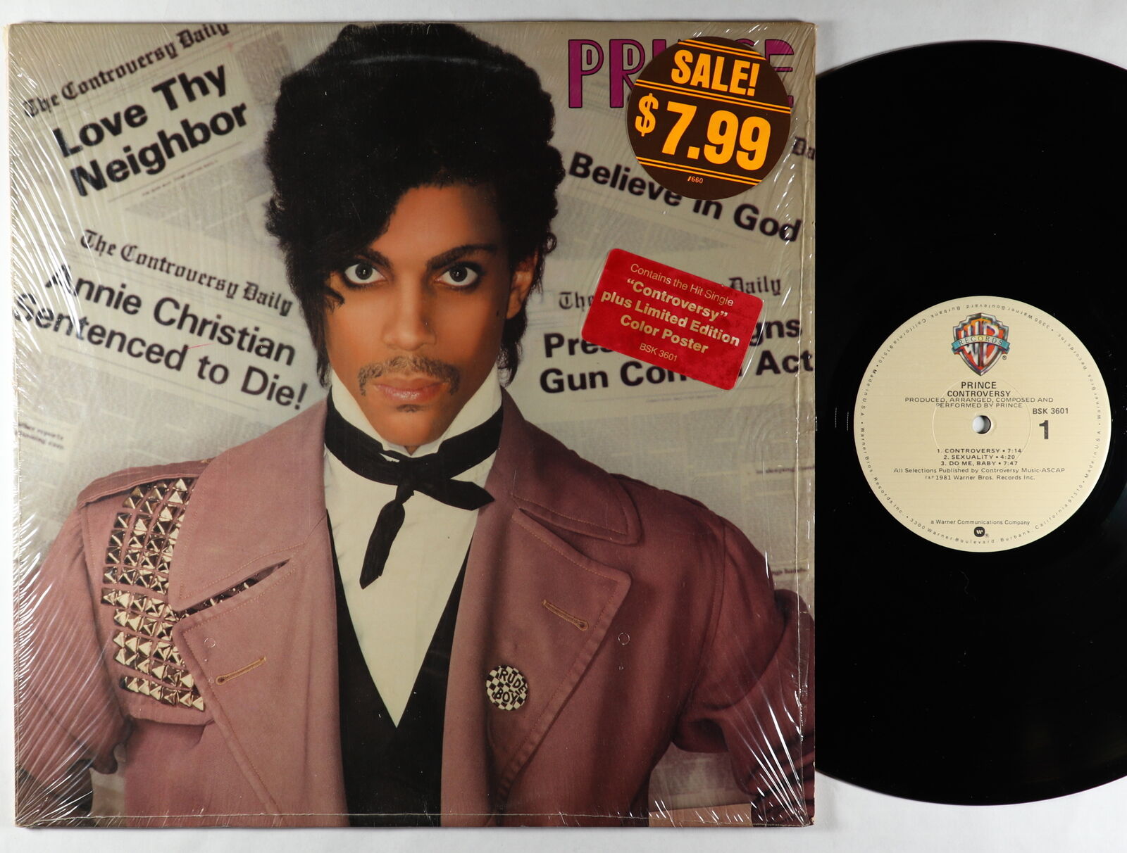 Prince / Controversy - LP Used main image 0