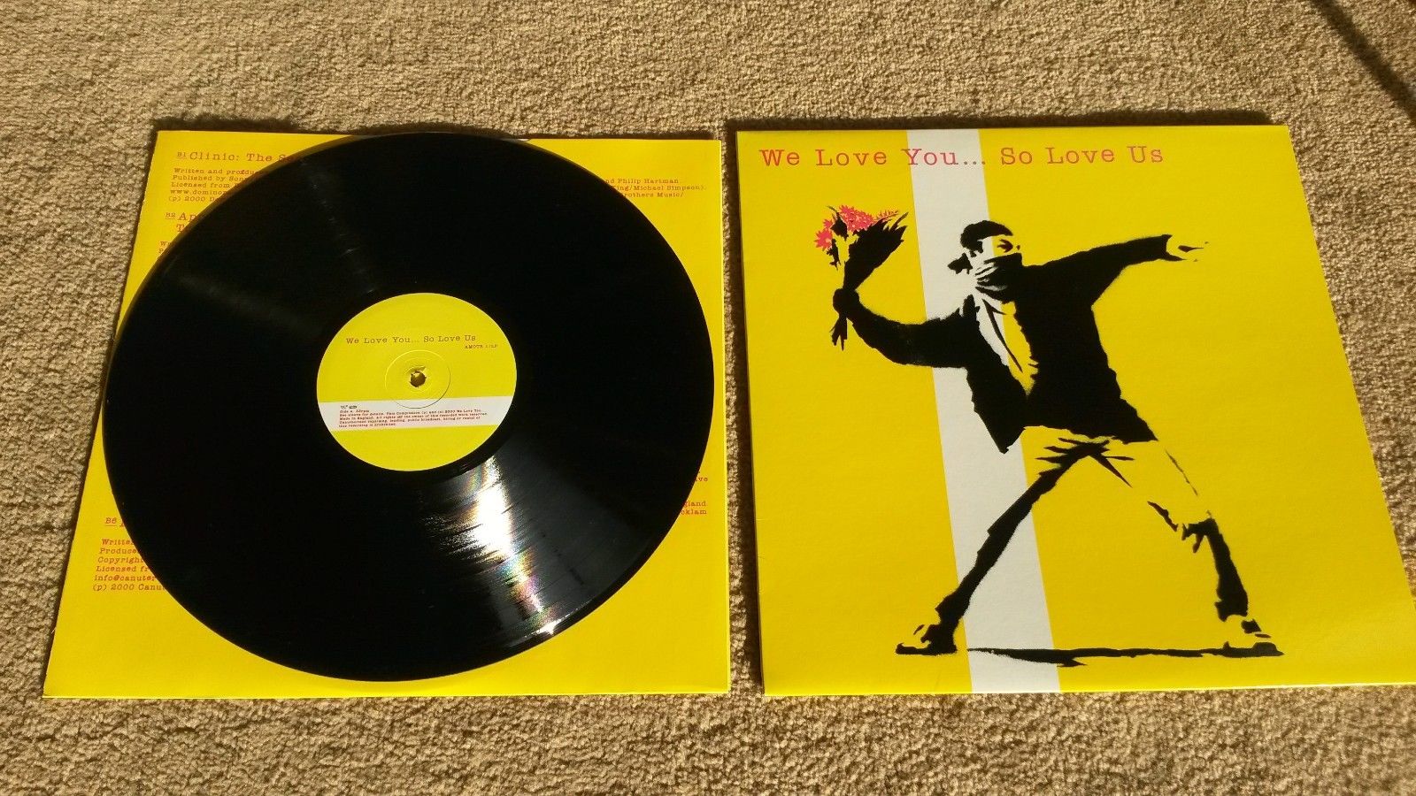 Banksy『We Love You So Love Us Too』貴重レコード