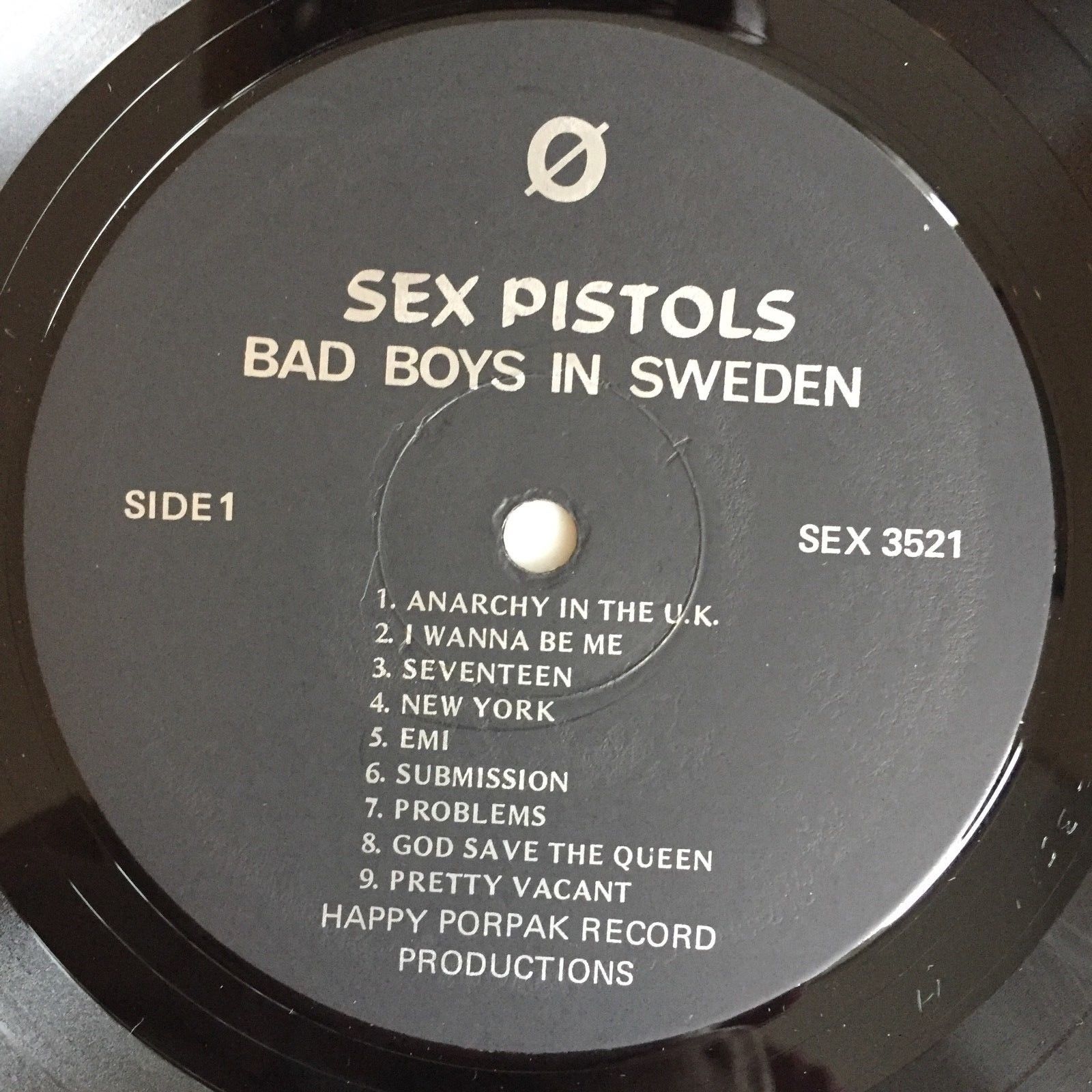 SEX PISTOLS SCANDINAVIAN TOUR 77 レコード Sex Pistols – Scandinavian Tour 77 – Vinyl (LP, Unofficial