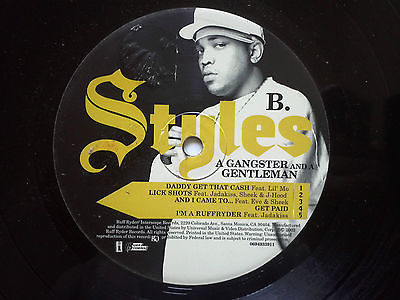 STYLES P A Gangster And A Gentleman レコード - メルカリ