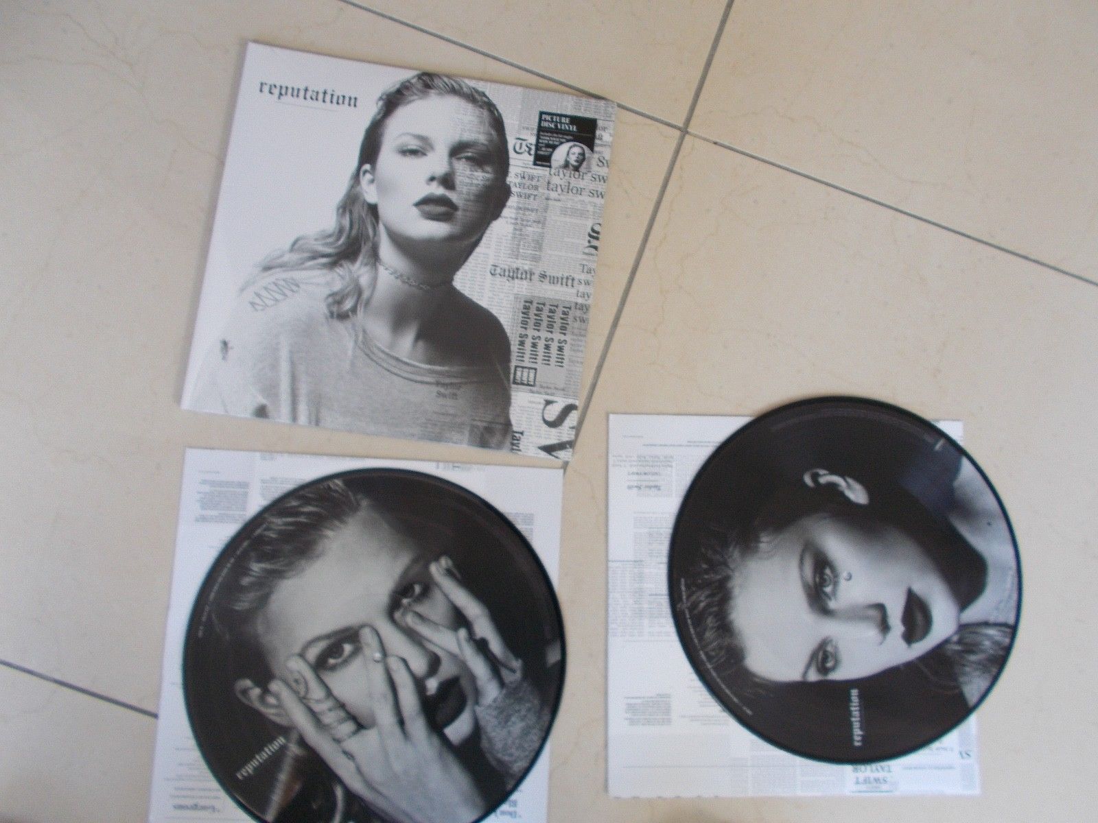 Taylor Swift-reputation 2 LP (Picture Disc) Vinyl