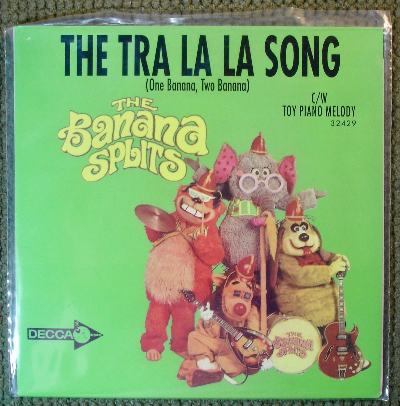 Image result for tra la la one banana two banana single images