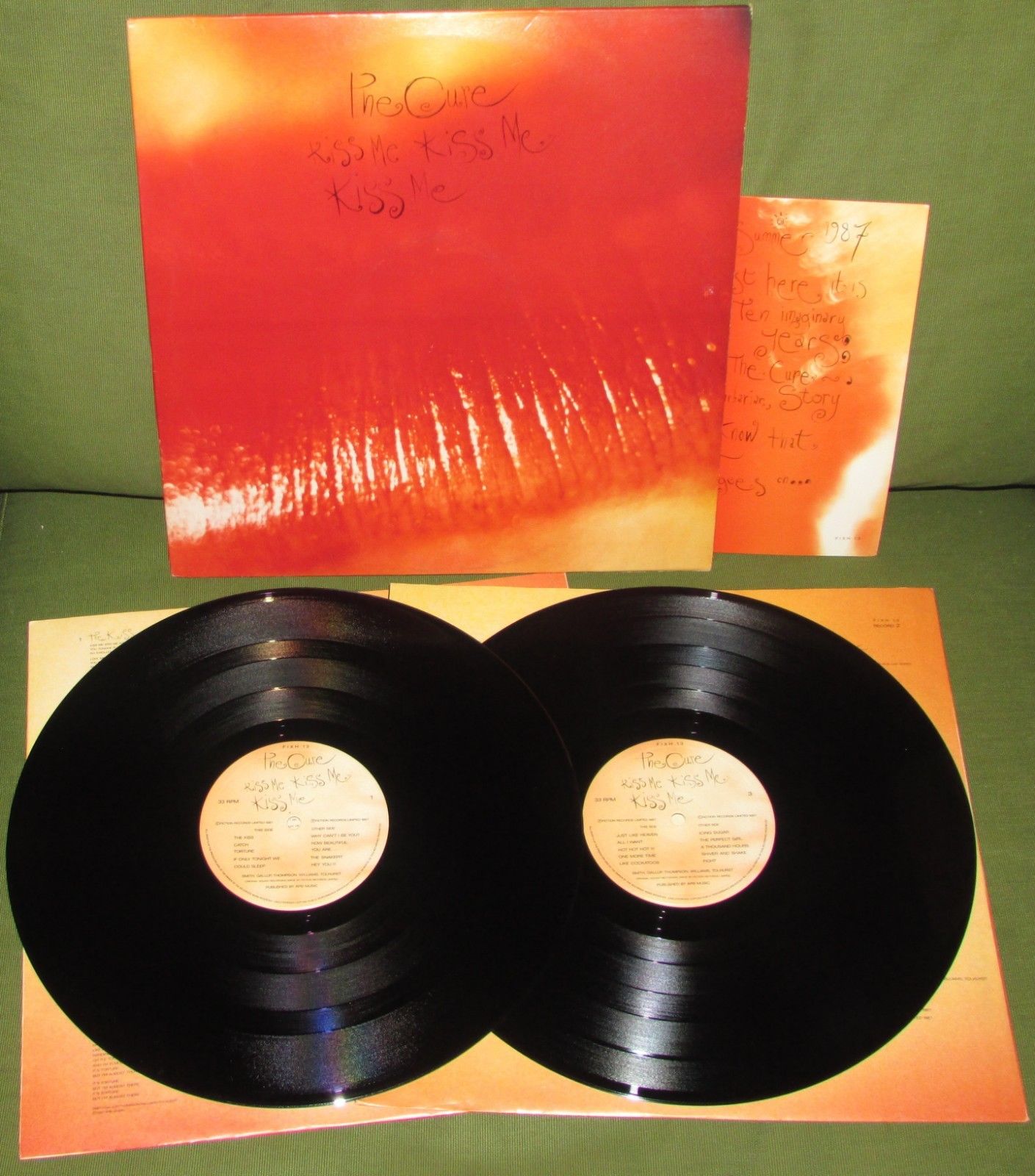 Vinilo The Cure - Kiss Me, Kiss Me, Kiss Me (1987) [doble]