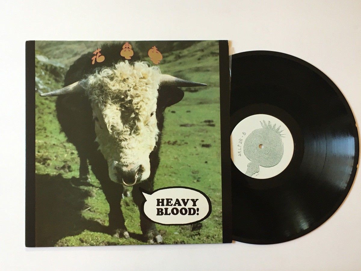 花電車 THE GOLDEN AGE OF HEAVY BLOODレコード