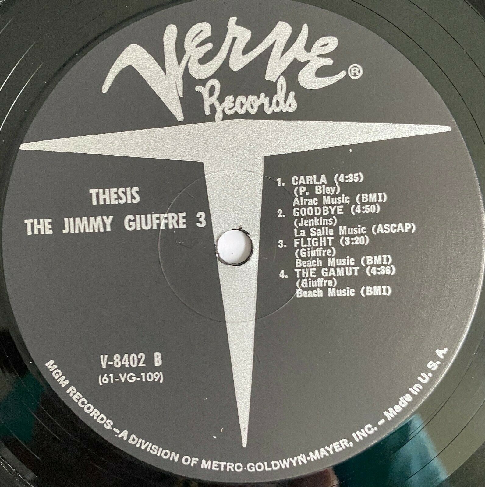 Inaugural thesis records picture