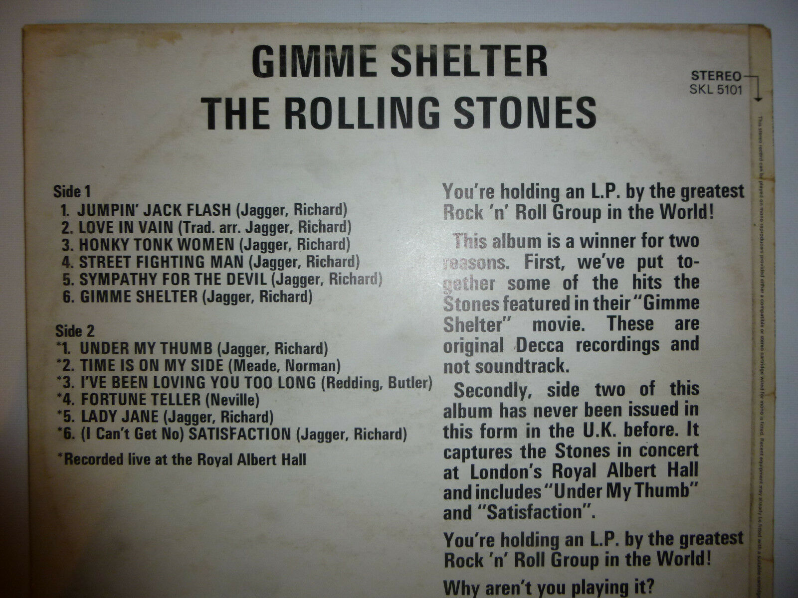 Roots Vinyl Guide