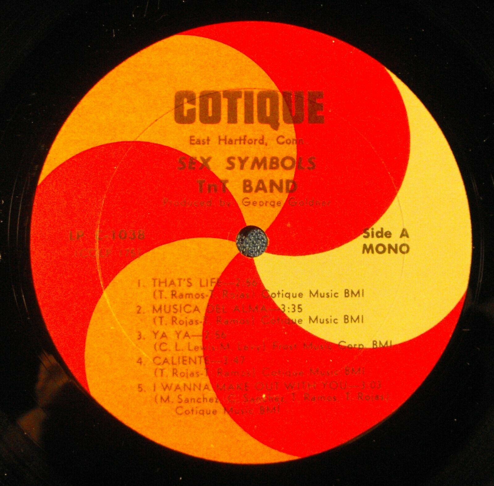 その他 TNT Boys Sex Symbols SOTIQUE C-1038 TNT Boys – Sex Symbols – Vinyl (LP, Album, Mono), 1969