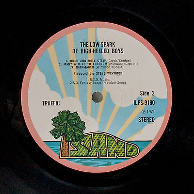 Traffic: Low Spark..,, | Steve Hoffman Music Forums