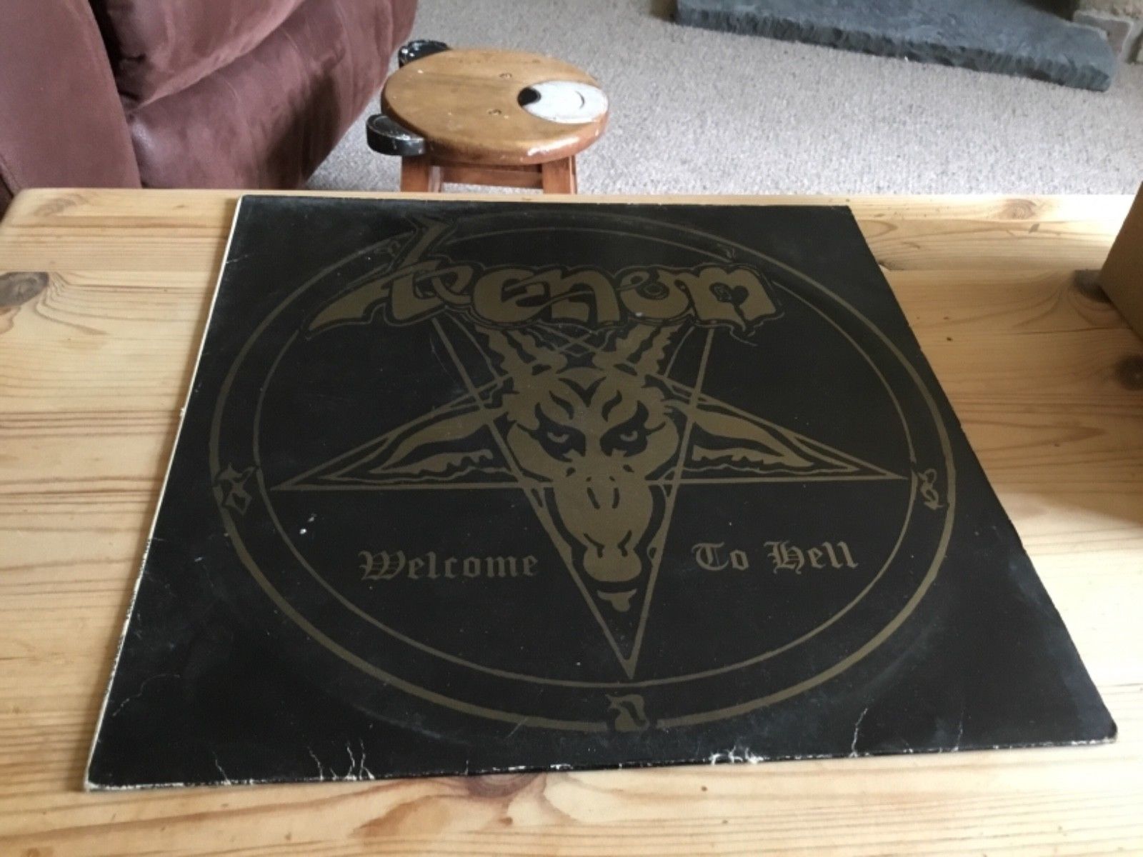 venom welcome to hell vinyl