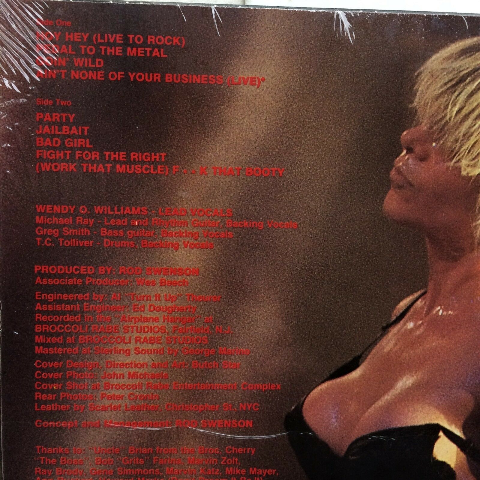 Wendy O. Williams – Kommander Of Kaos – CD (Album, Reissue