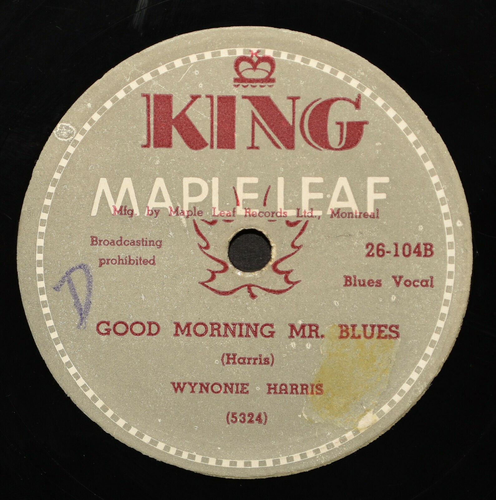 Roots Vinyl Guide Wynonie harris — good rockin' tonight. roots vinyl guide