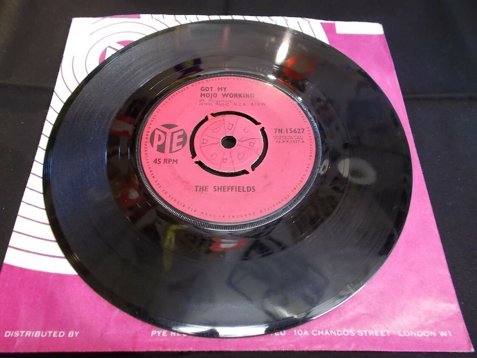 the-sheffields-got-my-mojo-working-1964-pye-7n-15627-rare-beat-45-vg_46721451